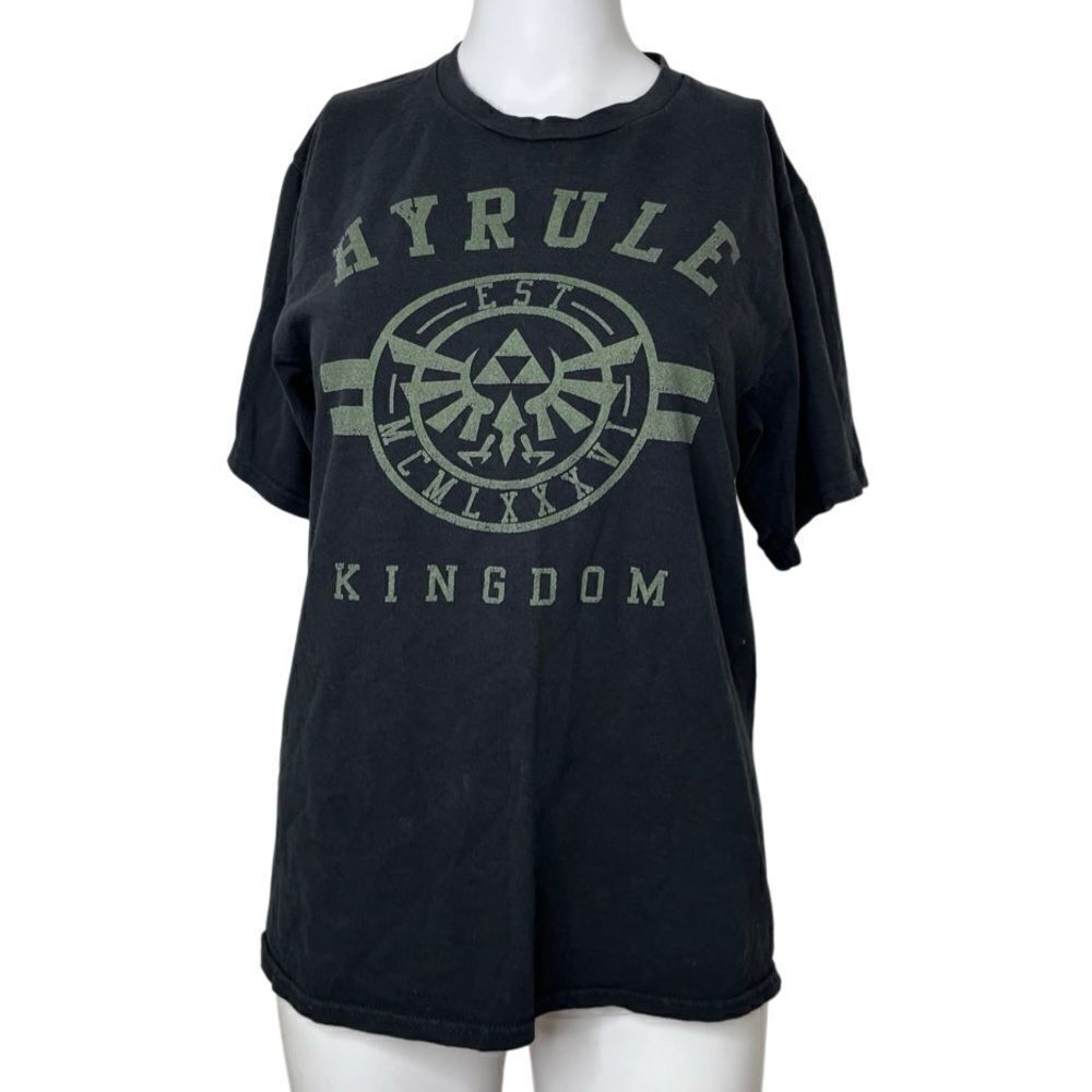 Nintendo Black Hyrule Kingdom Graphic T-Shirt